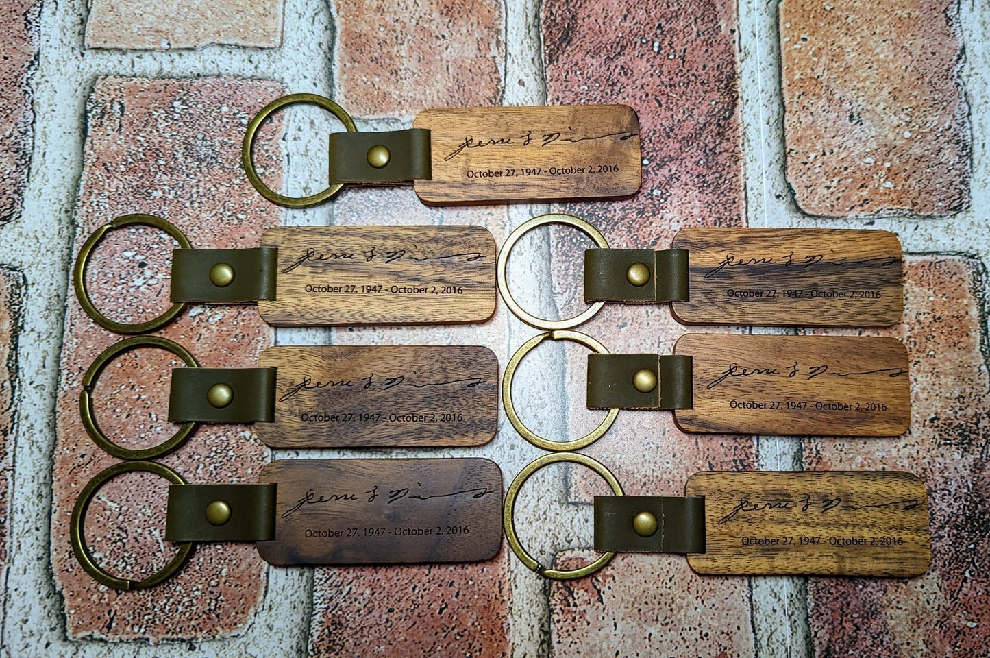 Custom Engraved Keychains