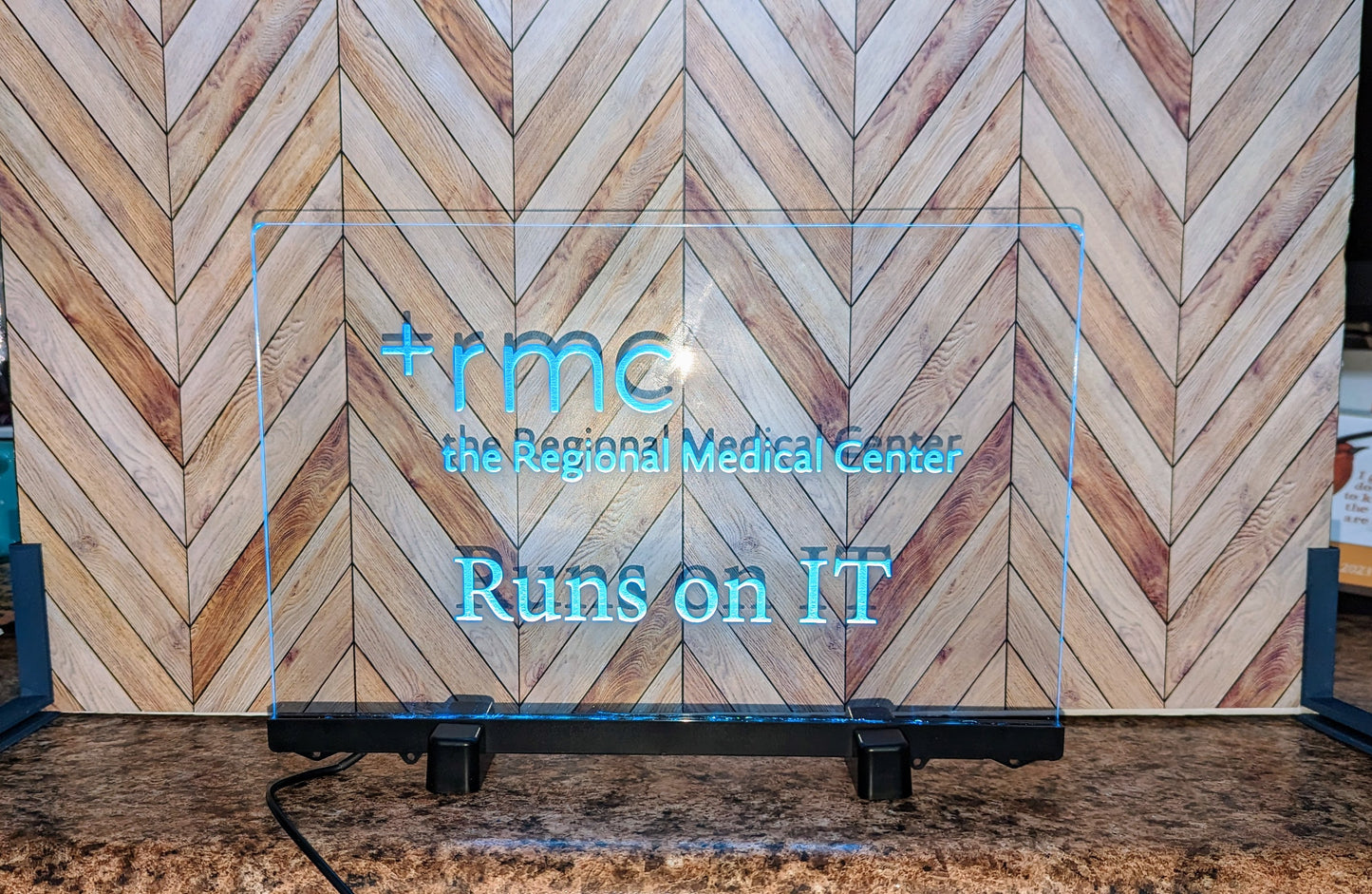 Custom Engraved Acrylic Sign